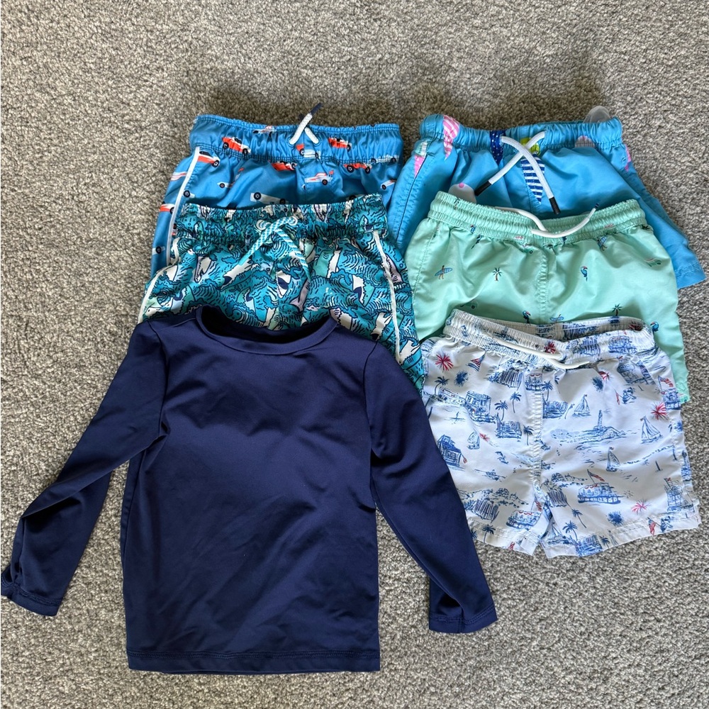 Boys 3T swim bundle! Janie and Jack, Cat and Jack, Maamgic